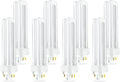 (8 Pack) PLC-13W 835 4 Pin G24q-1 Compact Fluorescent Bulbs