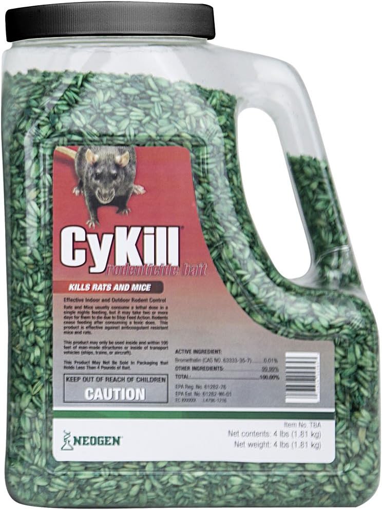 Neogen Cykill Bromethalin Rodenticide Bait for Effective Control