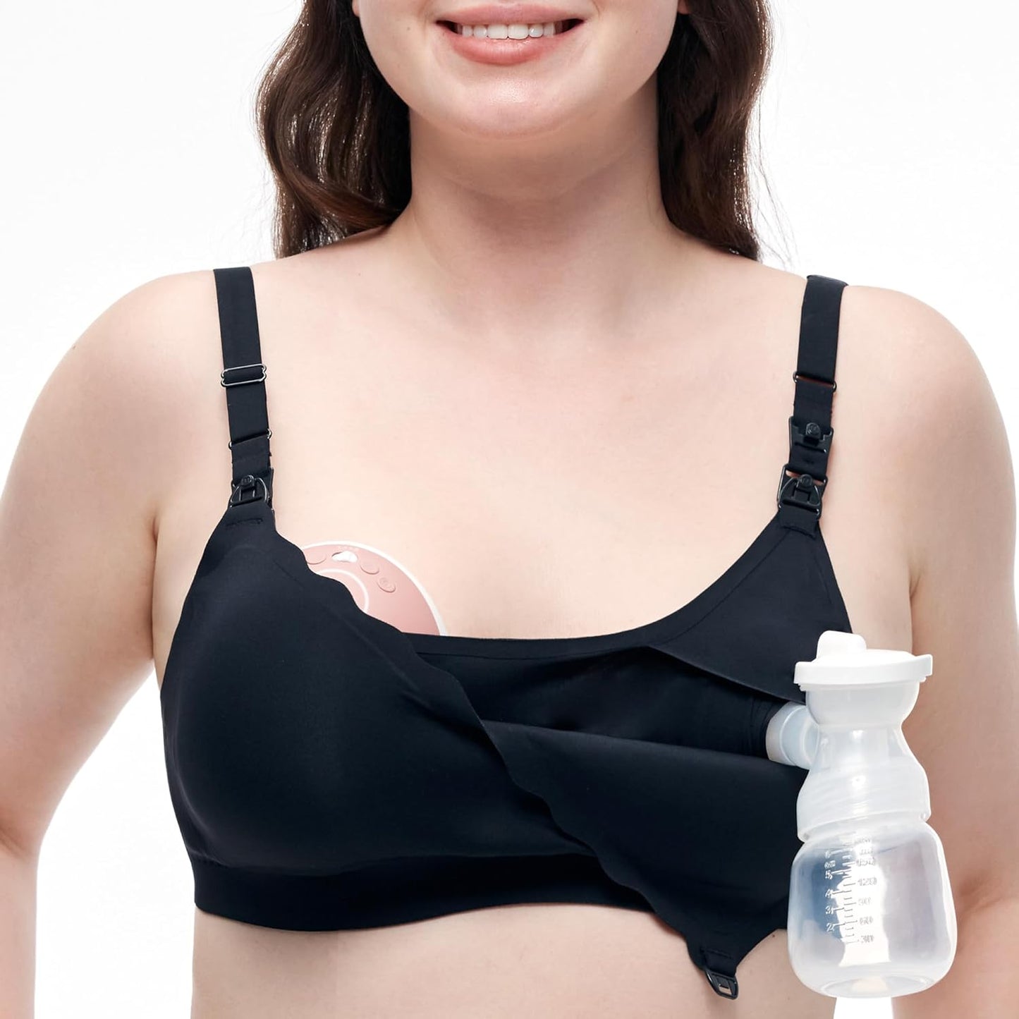 Momcozy 4-in-1 Hands-Free Pumping Bra for Nursing Comfort