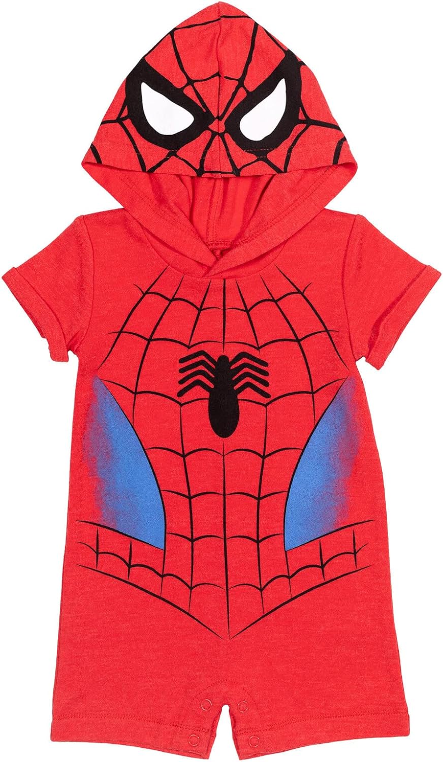 Marvel Avengers Spider-Man Captain America Hulk Romper for Kids