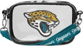NFL Team Stripe Clear Crossbody Bag - Stadium Approved Clear Bag
