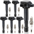 UF400 Ignition Coil & Double Iridium Spark Plug 6PCS - Reliable