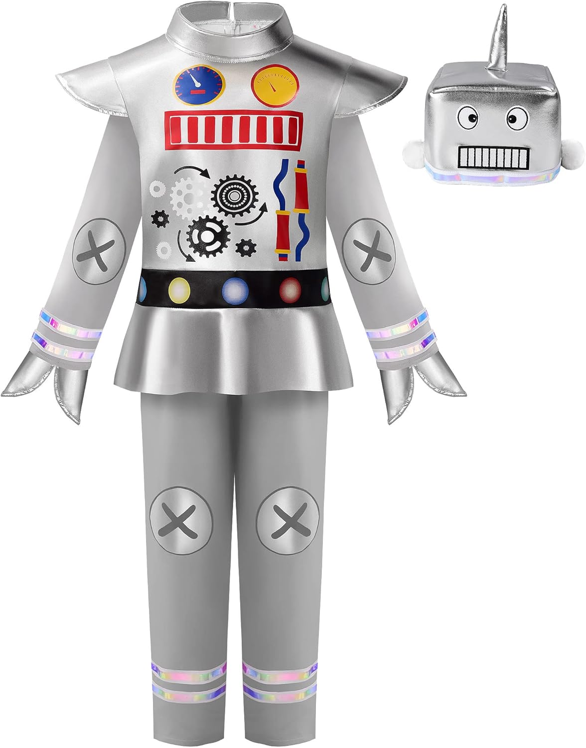ReliBeauty Robot Costume for Kids - Unique Toddler Boys Outfit