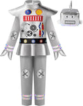 ReliBeauty Robot Costume for Kids Toddler Boys Costume - Soft Silver