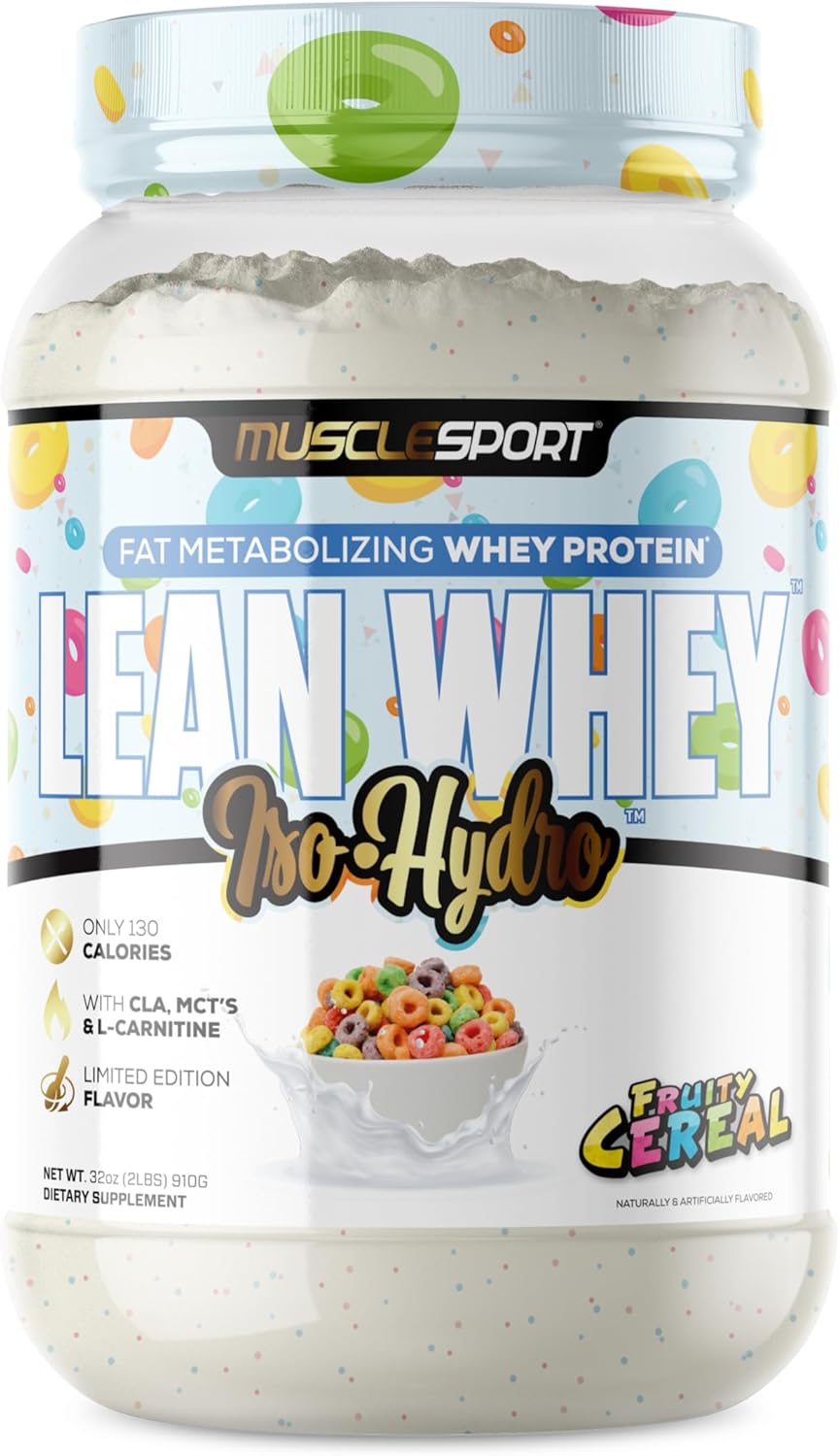 Musclesport Lean Whey Revolution Protein Powder for Gains