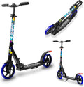 Kick Scooter for Ages 6+ with 8-in Wheels and Foldable Frame - Smooth