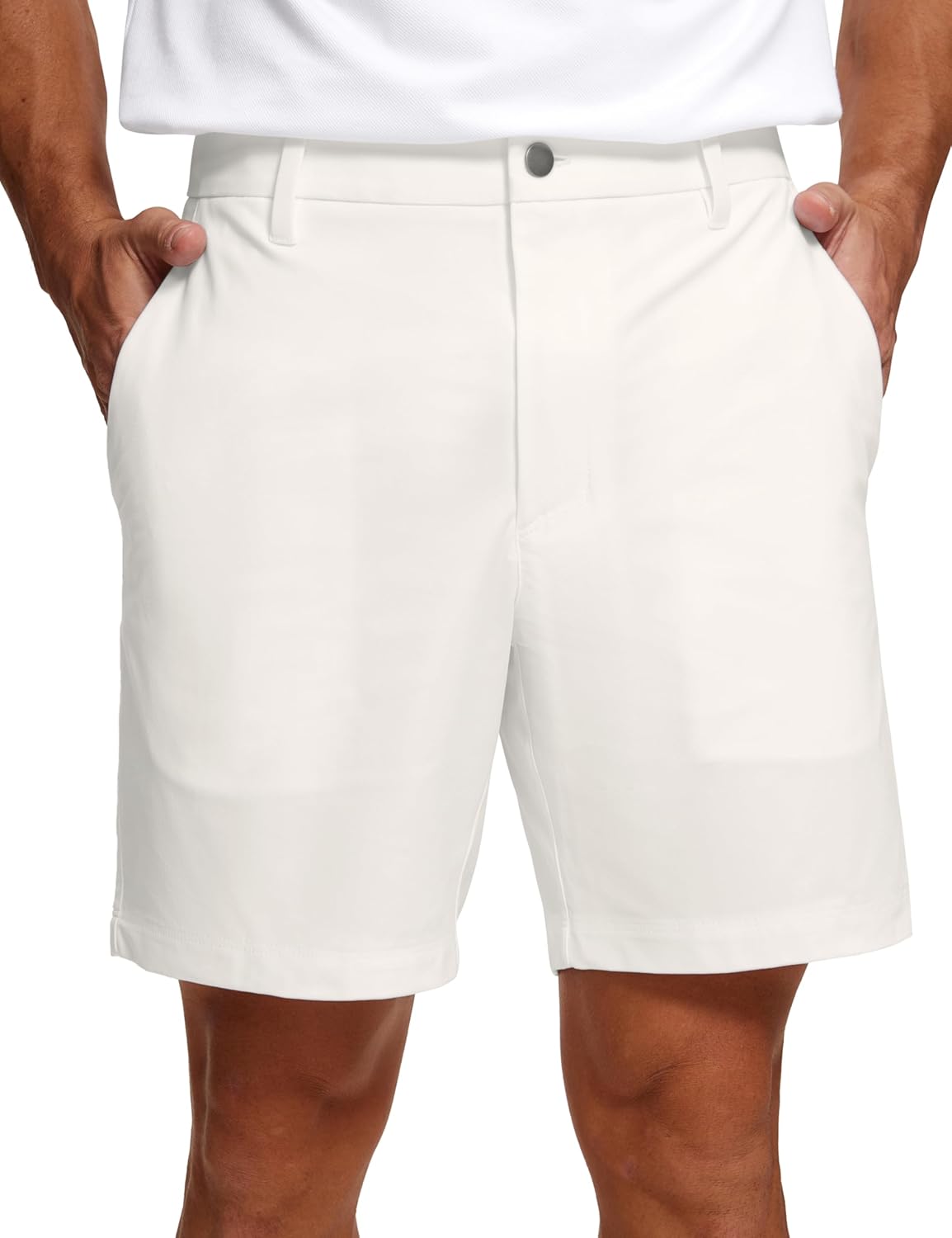 CRZ YOGA Men's All Day Comfy Golf Shorts for Casual Wear