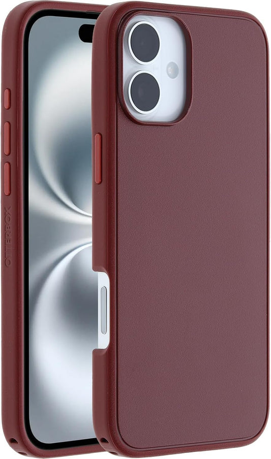 OtterBox iPhone 16 Plus Symmetry Series Case - Brick Red Style