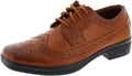 Boys Ace Wingtip Brogues Dress Shoes for School and Church
