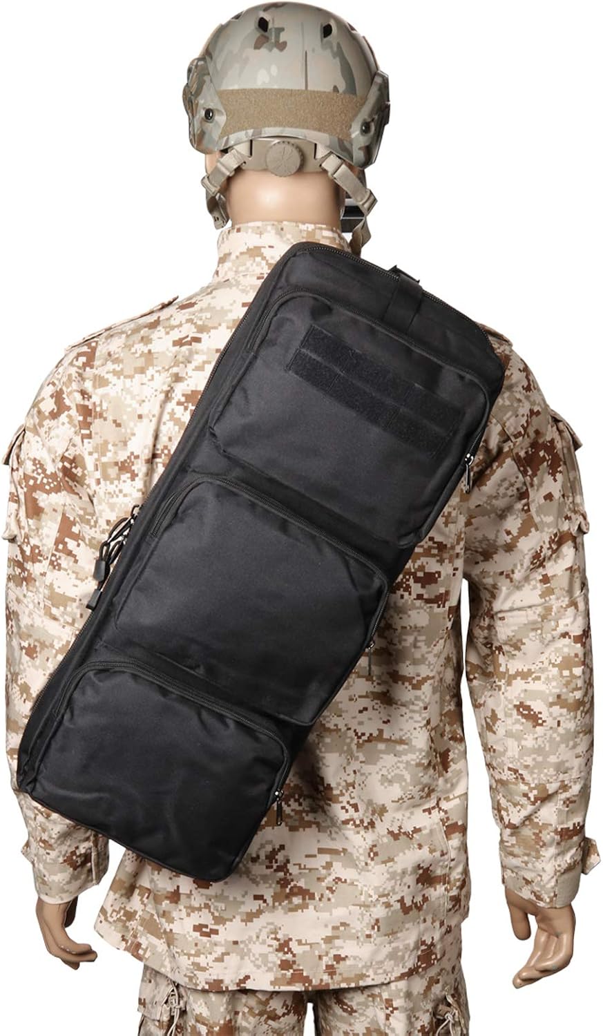 Tactical 24in Rifle Gear Shoulder Sling Bag for Hunting Use