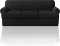 PrinceDeco T Cushion Sofa Slipcover 4 Pieces - Stretchy Protector