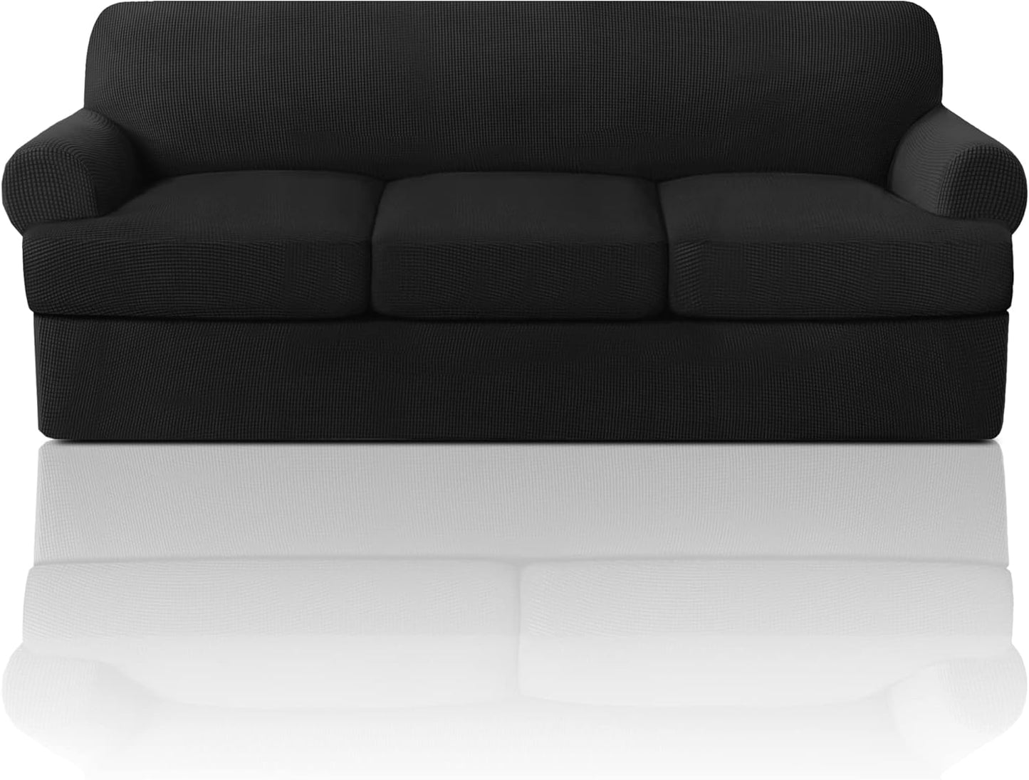 PrinceDeco T Cushion Sofa Slipcover for Stylish Furniture Protection
