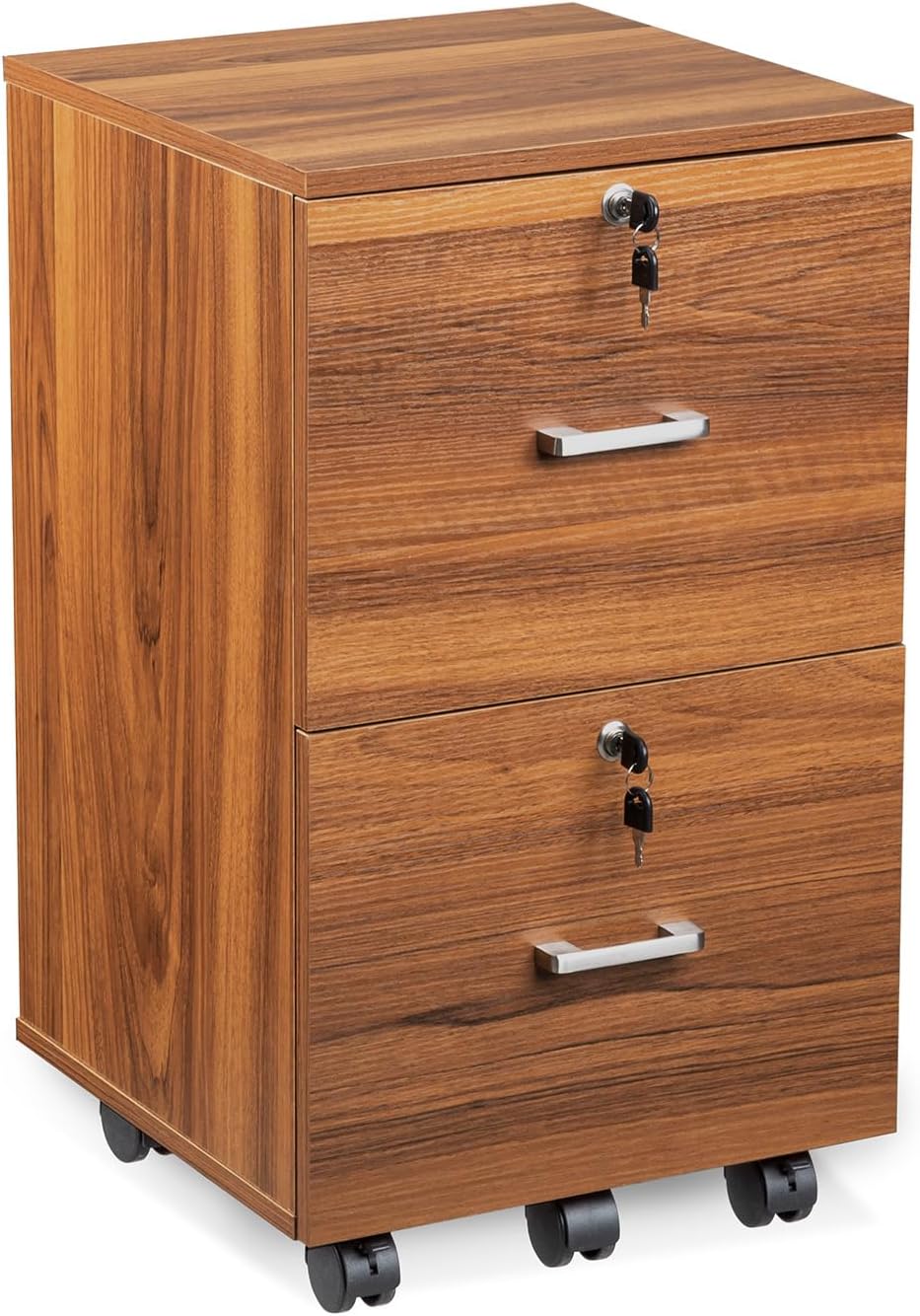 VINGLI 2 Drawer File Cabinet with Lock for Home Office Use