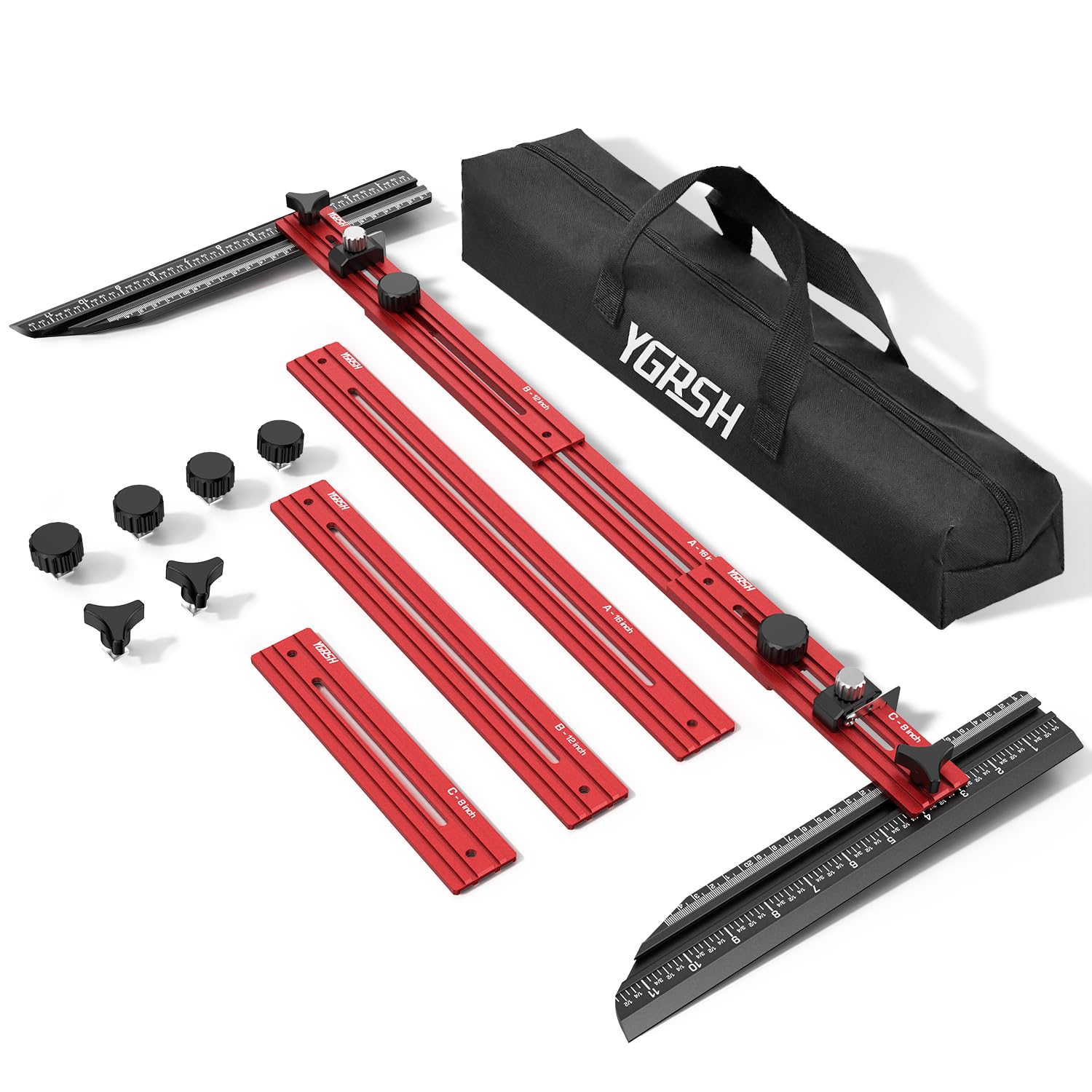 Precision Stair Tread Template Tool for Accurate Measuring