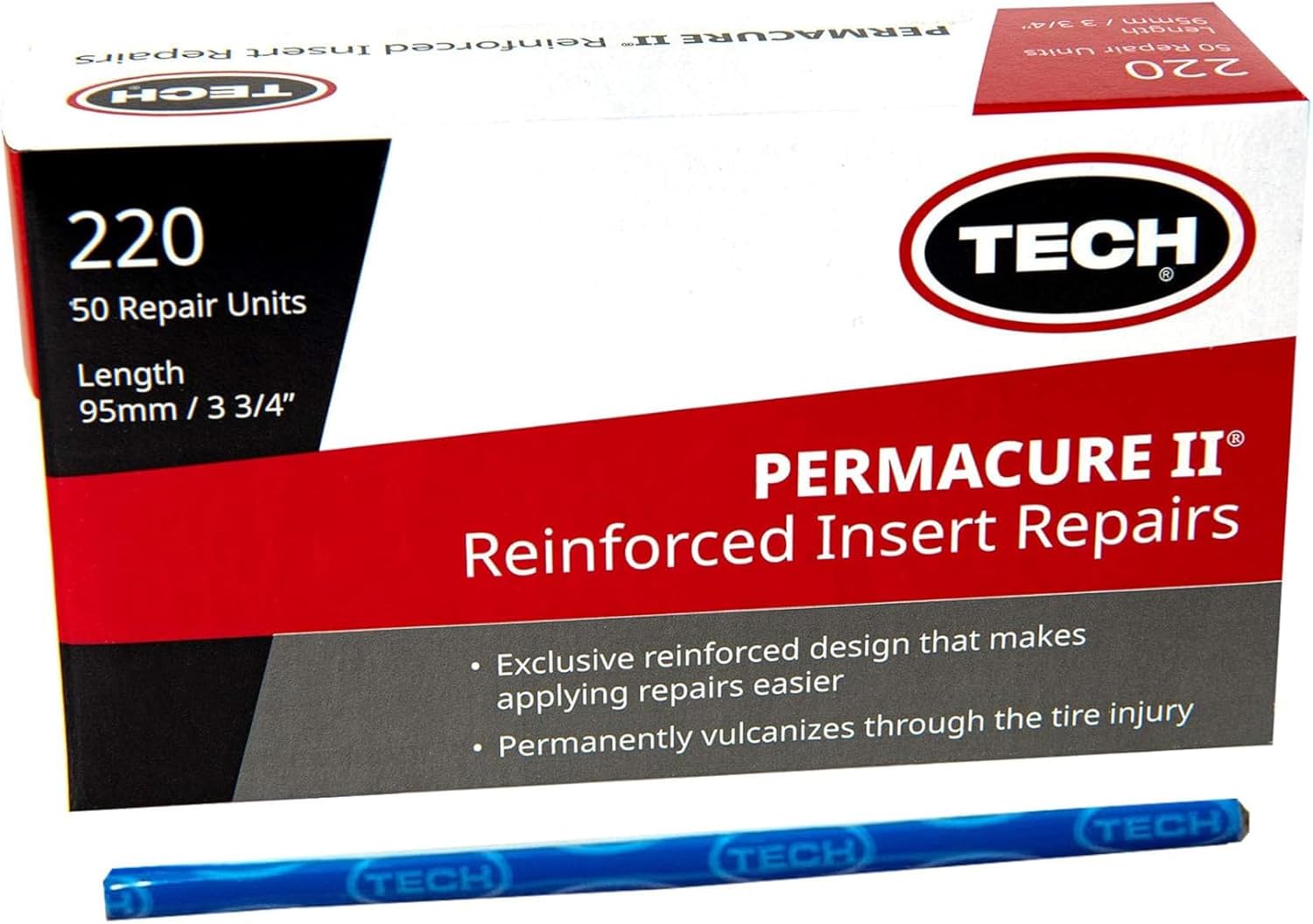 TECH Permacure II Insert Plugs for Stronger Flat Fixes