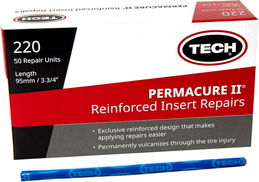 TECH Permacure II Insert Plugs for Stronger Flat Fixes