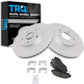 Front Ceramic Brake Pad & G-Coated Rotor Kit for 2001-2010 Acura/Honda