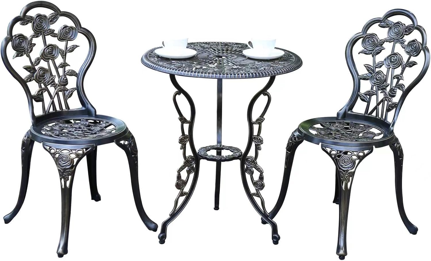 JARDIN DE CENTENNIAL Patio Bistro Set for Elegant Outdoor Spaces