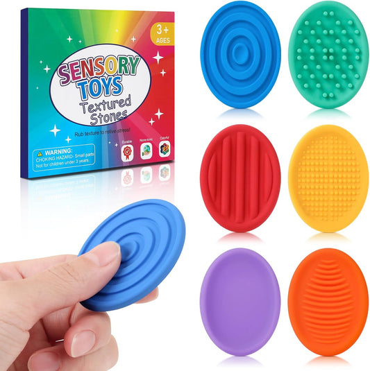 6-Pack Silent Fidget Toys for Calm Down