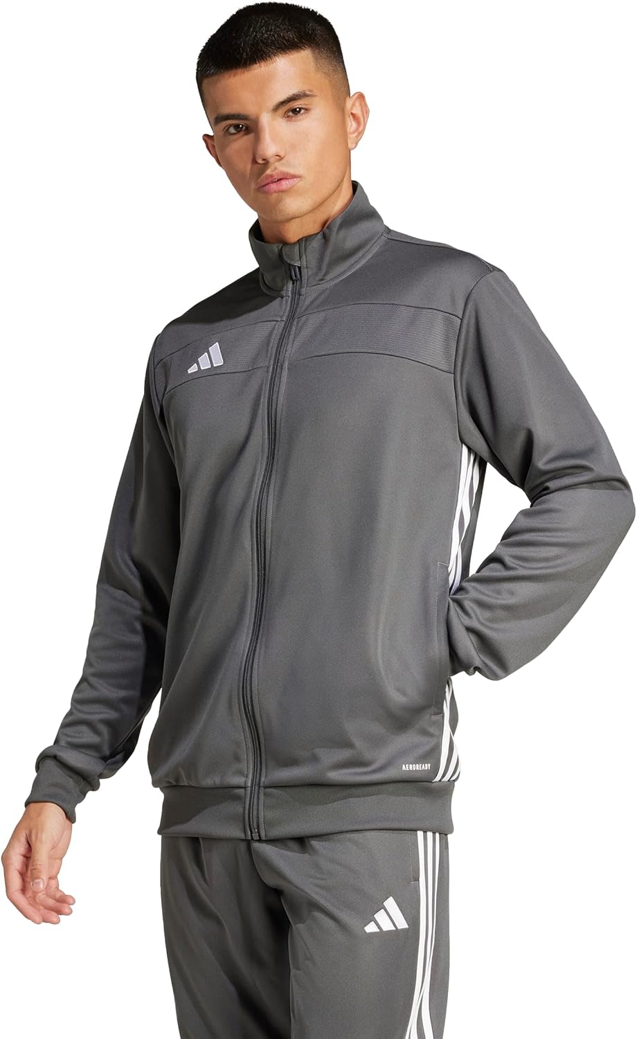 adidas mens Tiro 25 Essentials Training Track Top for Comfort