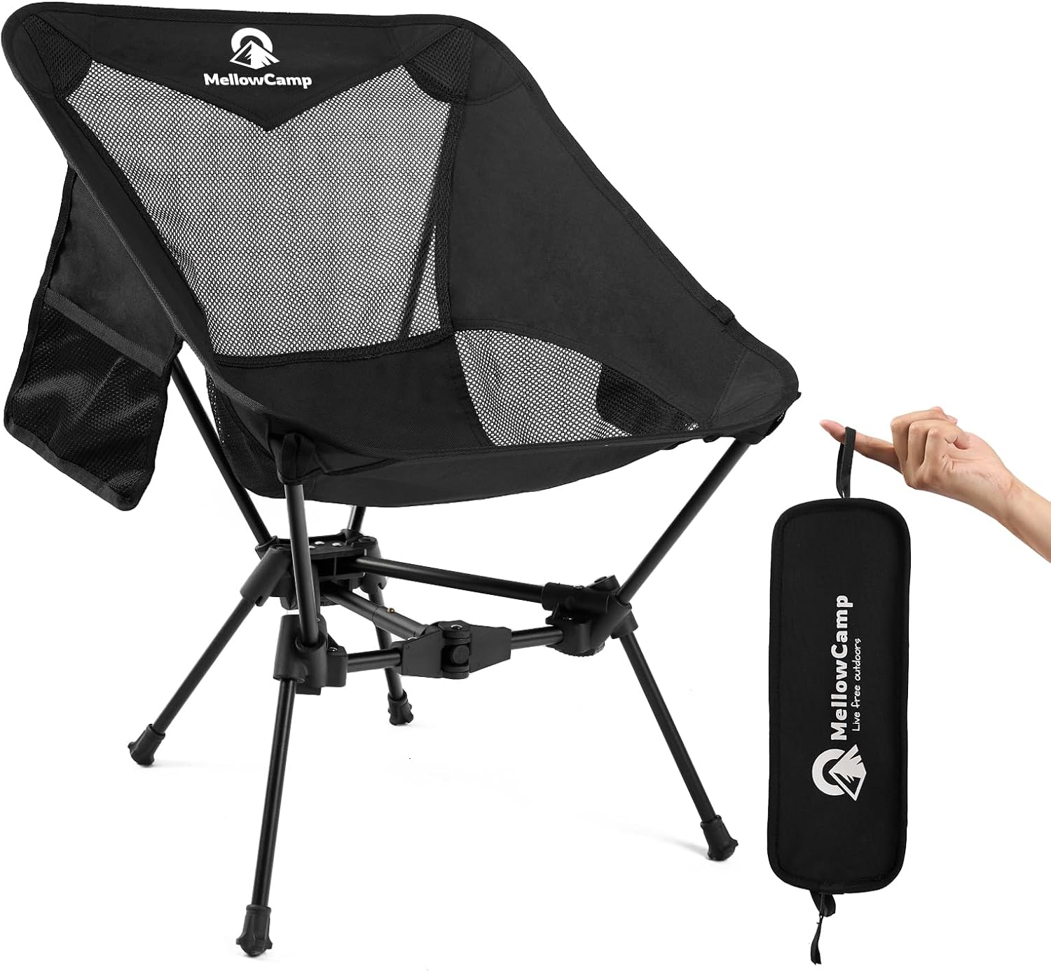 MellowCamp Ultralight Folding Camping Chair for Outdoor Adventures