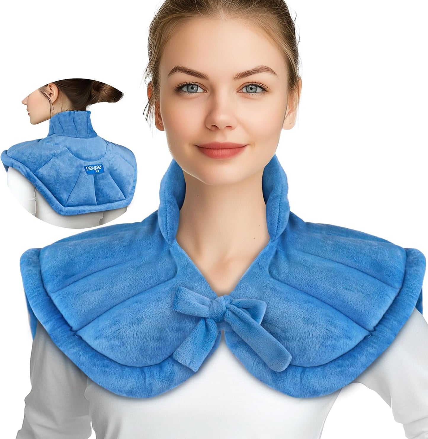 NEWGO Heated Neck Wrap - Instant Pain Relief