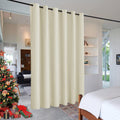 Extra Wide Room Divider Curtains W 120 x L 84 in - Privacy & Thermal