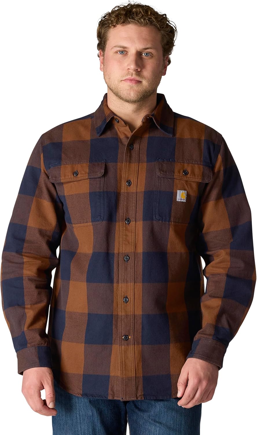 Carhartt Mens Loose Fit Heavyweight Flannel Long-Sleeve Shirt Review