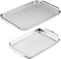 OvenBond 3-Piece Tri-ply Baking Sheet Set - Even Heat, Warp-Resistant