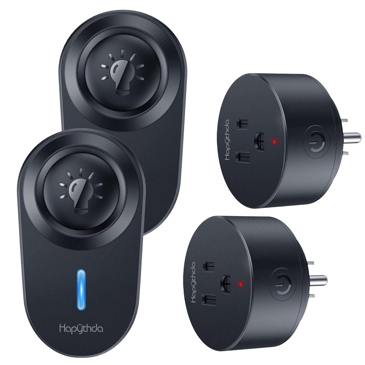 HAPYTHDA Wireless Remote Control Outlet Plug - 2 Pack