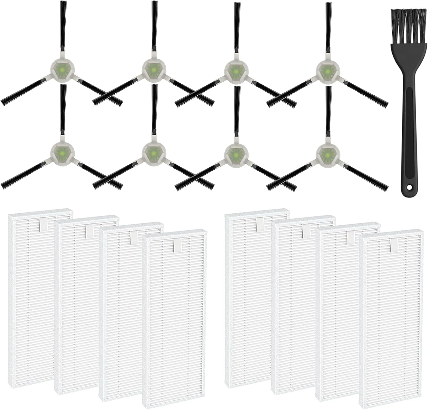 Lacvik - 16 Pack Filter Replacement Parts for Lefant Robot Vacuum - Ultimate Cleaning Power!
