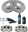 Front Brake Pad & Rotor Kit Compatible with 2006-2010 Ford Explorer