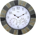 Lily's Home 13 in Wall Clock with Thermometer & Hygrometer - Weather