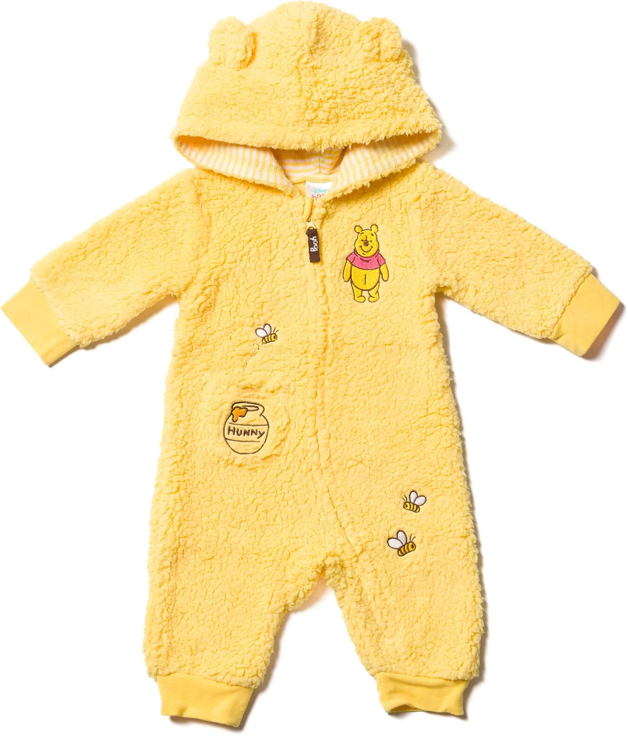 Disney Winnie the Pooh Baby Zip Up Coverall for Infants