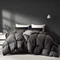 Grey Goose Feather Down Comforter Queen Size - All Season Luxury