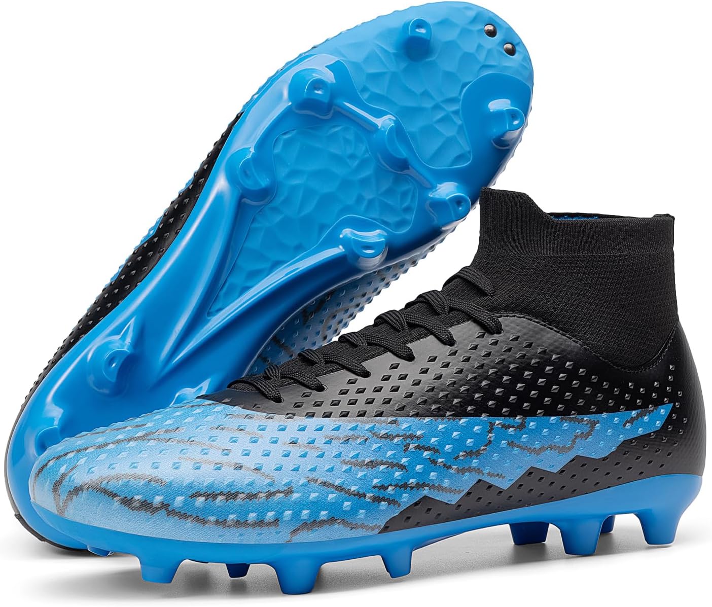 DREAM PAIRS Men's High-Top Soccer Cleats for Ultimate Performance