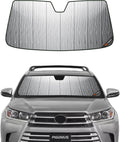 Windshield Sun Shade for Toyota Highlander 2014-2019 - Custom Fit Cool