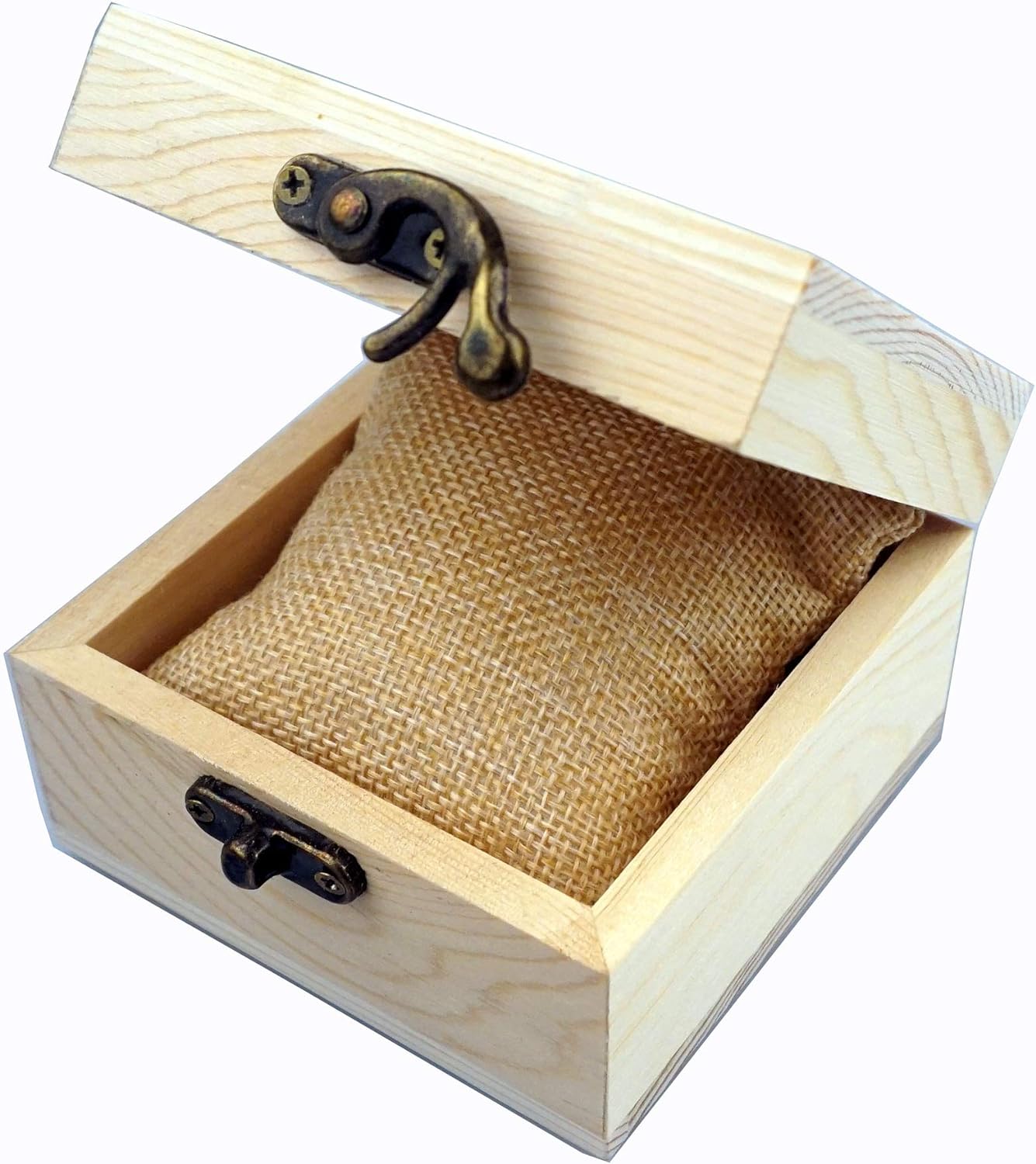 LONMAIX Unfinished Wood Box - Perfect for Gifts & Jewelry