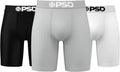 PSD Men's Basic Solid Boxer Briefs - 7 in Inseam, Breathable Support 3