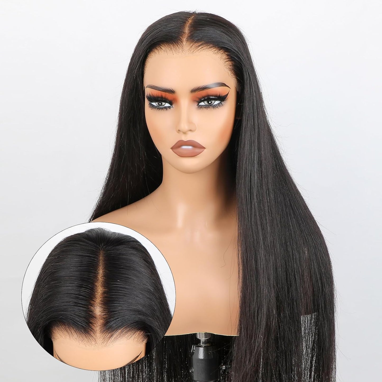 ISEE HAIR M-Cap Glueless Wig Human Hair 22 Inch for Women