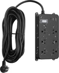 Jgstkcity Outdoor Surge Protector: Weatherproof Power Strip