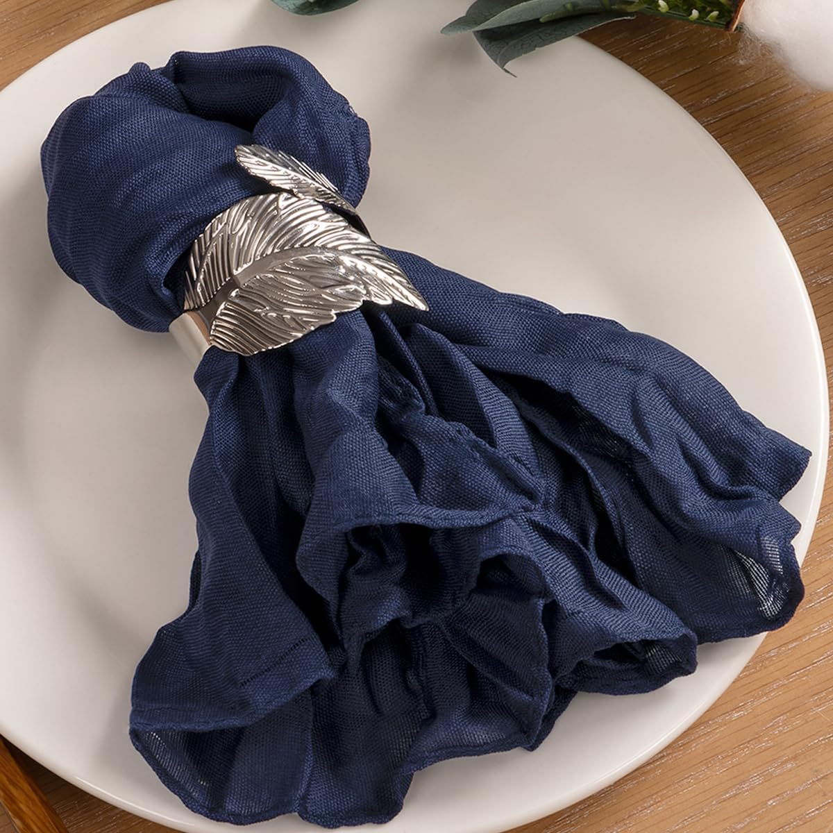 MLMC 60 Pack Cheesecloth Napkins for Elegant Table Decor