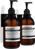 MaisoNovo Shampoo and Conditioner Dispenser Set - Wall Mounted Shower