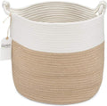 Parker Baby Nursery Storage Basket - Large Rope Bin for Toys & Laundry
