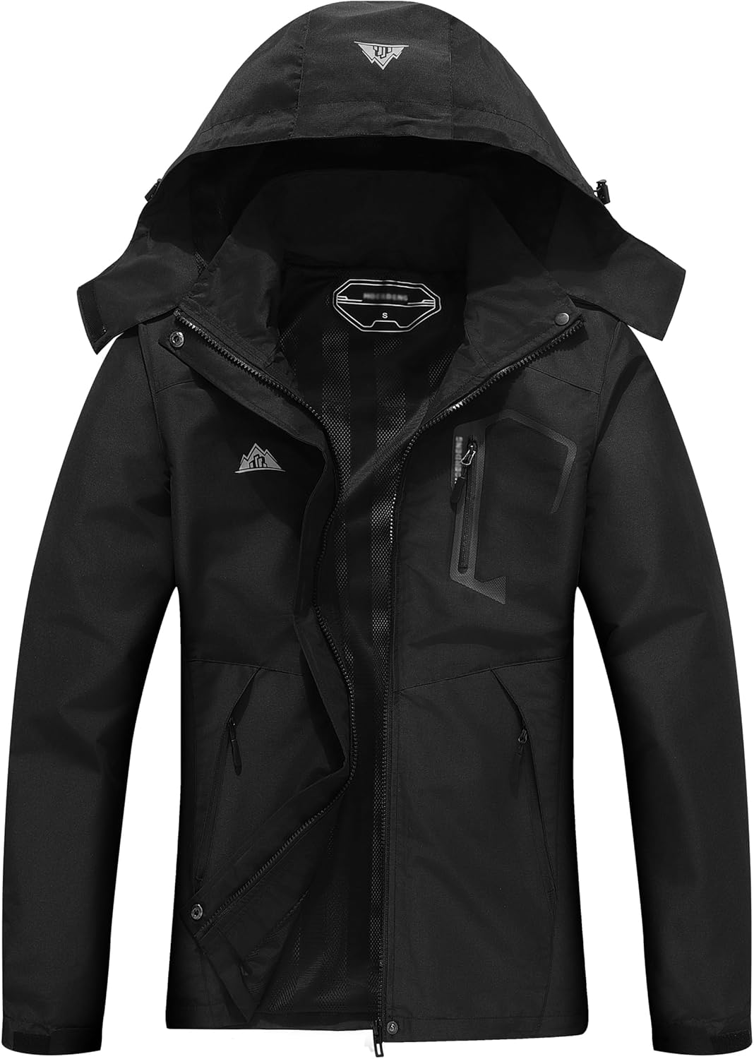Women's Waterproof Lightweight Rain Jacket for Outdoor Activities