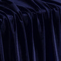 Navy Blue Stretch Velvet Fabric 60 in Wide - Soft 4-Way Stretch