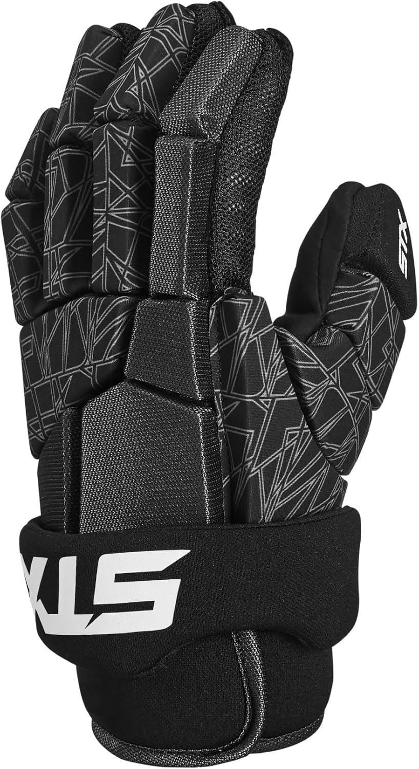 STX Stallion 75 Lacrosse Gloves for Young Athletes' Comfort