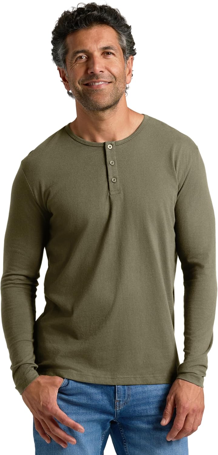 True Classic Long Sleeve Shirts for Men - Comfortable Fit