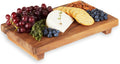 Twine Footed Wood Serving Board Decorative Tray 13in x 8in