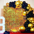 Gold Shimmer Wall Backdrops Sequin Panel Backdrop 36 Panels